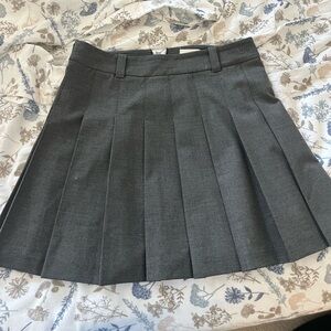 Aritzia Sunday Best Olive Micro Skirt